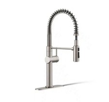 KOHLER Crue Semi-Professional Pull-Down Kitchen Faucet K-22973-VS Stainless