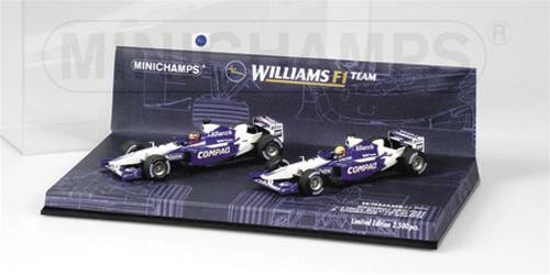 1:43 Minichamps Williams Schumacher/Montoya 2002 Minich. 402020506 Diecast Model-image