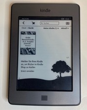 Amazon Kindle Touch 4. Generation D01200 6“ Ebook Reader Grau