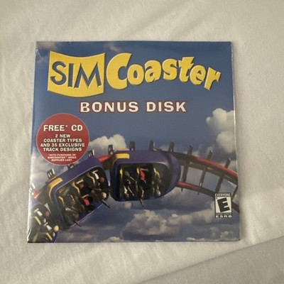Sim Coaster Bonus Disk PC 2001 in Original Never Opened New