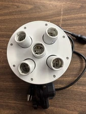 Westcott Basics D5 5-Socket Light Head 6 ft. Power Cable (stfl)