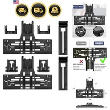 Dishwasher Top Rack Adjuster Kit for KitchenAid Whirlpool Maytag Upper Rack P...