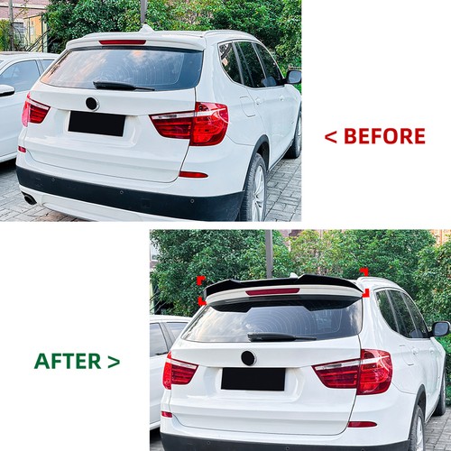 Kit de alerón divisor techo maletero trasero coche decoración para BMW X3 F25 2011-2017 - Imagen 5 de 12