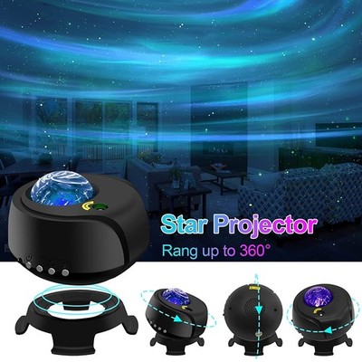 Star Projector Galaxy Night Light Starry Nebula Ceiling LED Lamp Remote Control