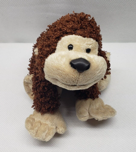 Ganz Webkinz Cheeky Monkey Plush Curly Brown Stuffed Animal Toy 8 Inch HM080 - Picture 2 of 16