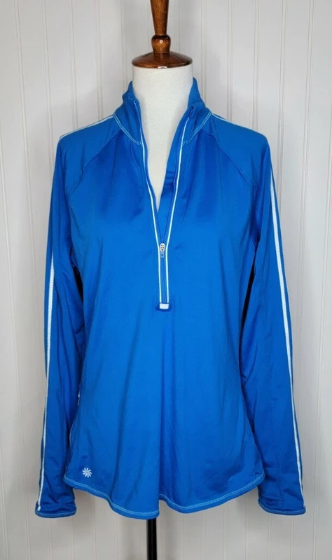 athleta half zip long sleeve pullover 