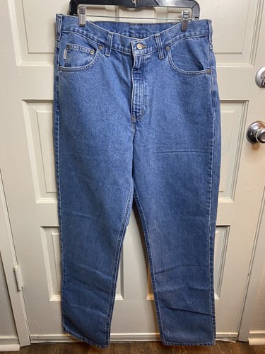 Mens Carhartt Denim Pants 36x34 