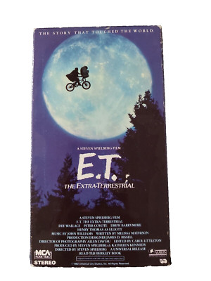 E.T. The Extra Terrestrial 1998 VHS Tape