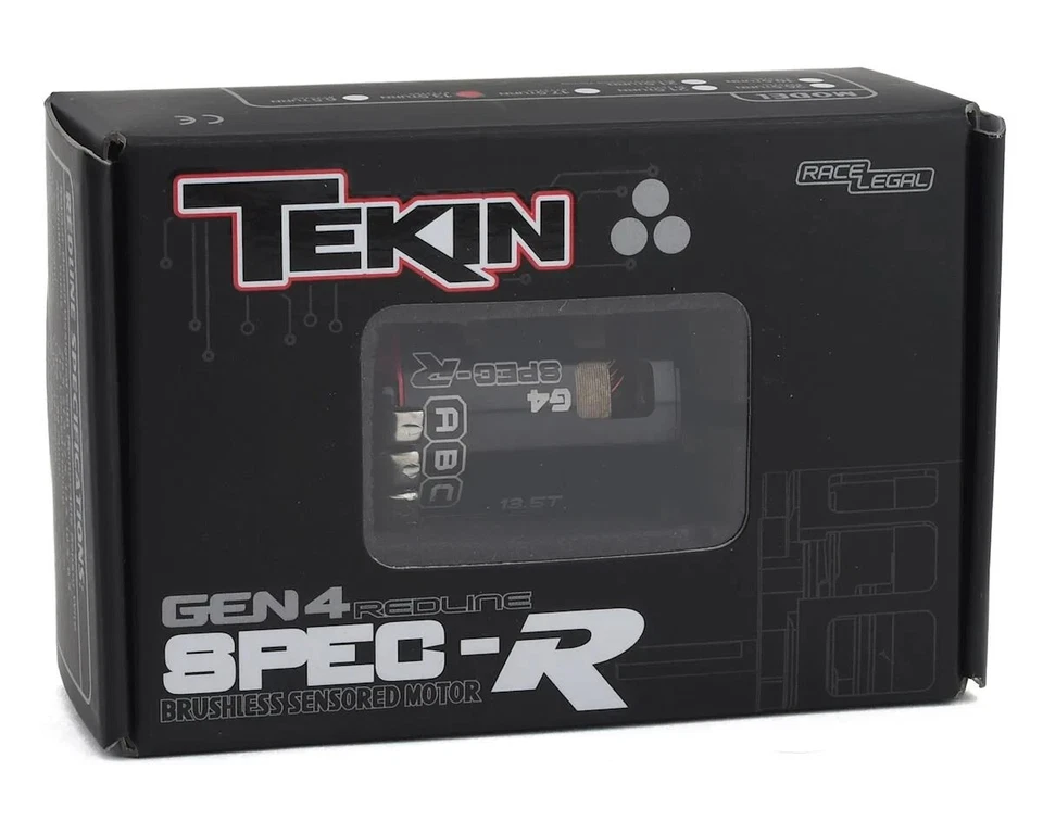 Motor sin escobillas con sensor Tekin Gen4 Spec-R (10,5T) TT2765 Foto 4 de 4