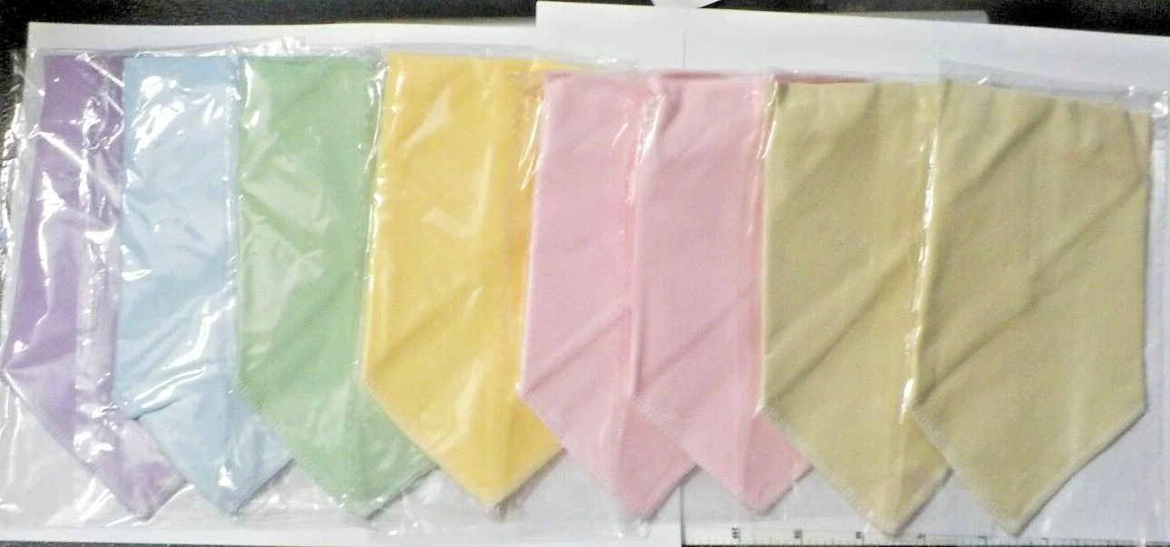 MICHLEY Baby Boys Girls Bandana Drool Bibs, 8-Pack Super Absorbent Hypoallergeni