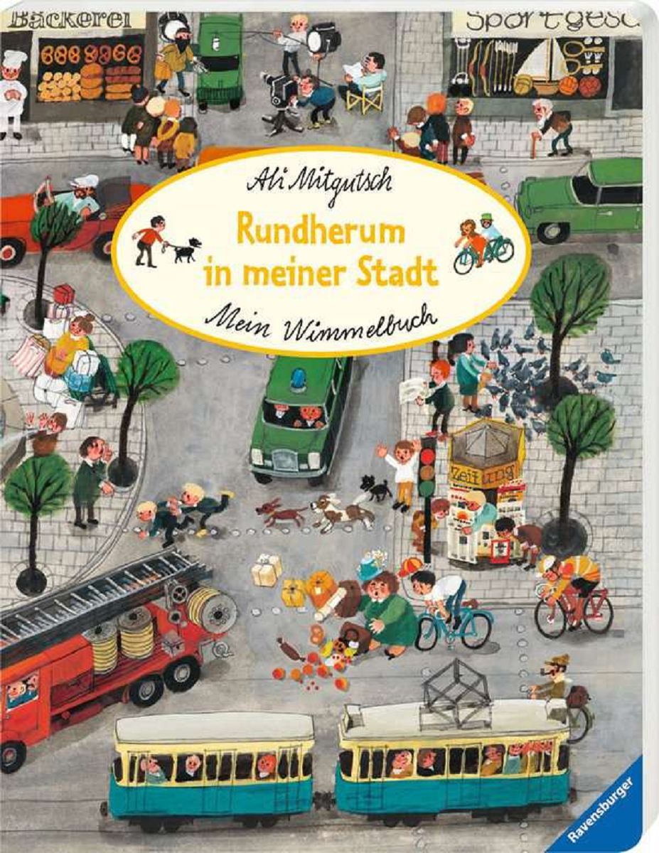 Thumbnail - Ravensburger Kinderbuch Mein Wimmelbuch Rundherum In Meiner Stadt Ab 2
