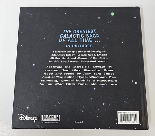 Star Wars in Pictures The Original Trilogy x3 Book Lot The First Act A New Hope - Picture 11 of 24