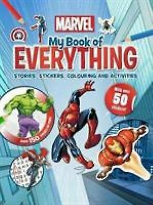 Marvel My Livre De Tout Stories Autocollants Coloriage Et Activites Ebay
