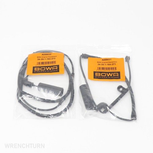 OEM BOWA Brake Pad Sensors F+R for BMW E46 323i 325i 328i GERMANY