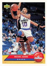 Upper Deck Michael Adams McDonald's 1992-93 #P42