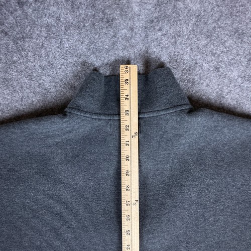 Polo Ralph Lauren Sweater Mens 3XLT Gray Tall 1/4 Zip Knit Cotton Casual - Picture 8 of 10
