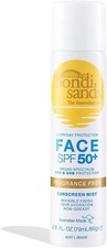 Bondi Sands SPF 50+ Fragrance Free Face Sunscreen Mist | Broad Spectrum UVA & UV