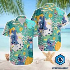 Stitch 3D HAWAII SHIRT Mother Day Gift All Over Print Best Price Us Size