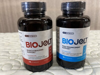 (2 PACK) BioJolt - Natural Male Enhancement Increase Strength Stamina