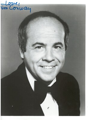 Tim Conway. Signed 8x10 photo. McHale's Navy. Carol Burnett show. Died 2019. COA