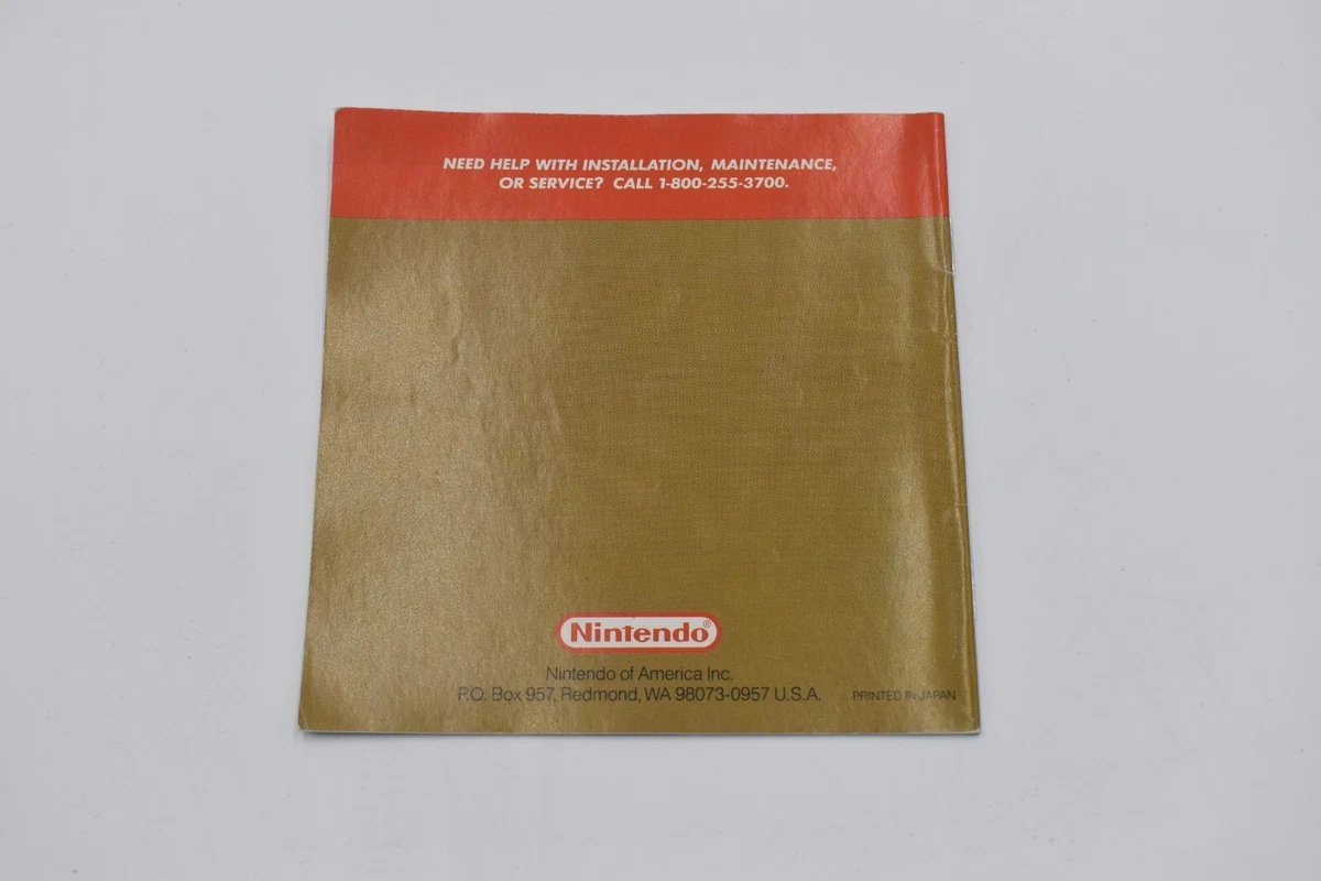 Zelda Link's Awakening Switch Manual