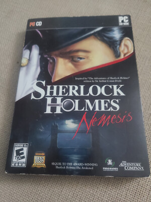 Sherlock Holmes: Nemesis (PC CD, 2008, The Adventure Company, SEALED NEW)