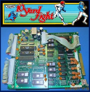 10-YARD FIGHT IREM アーケードゲーム パンフレット チラシ 10ヤード