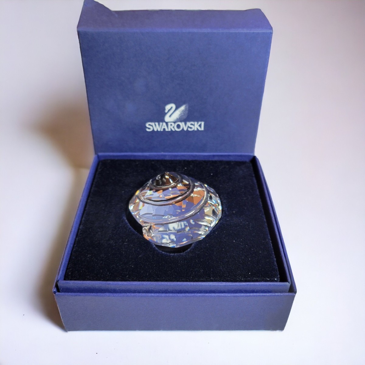 seachel⭐︎ Swarovski Crystal Sea Top Shell Seashell Figurine - A 9100