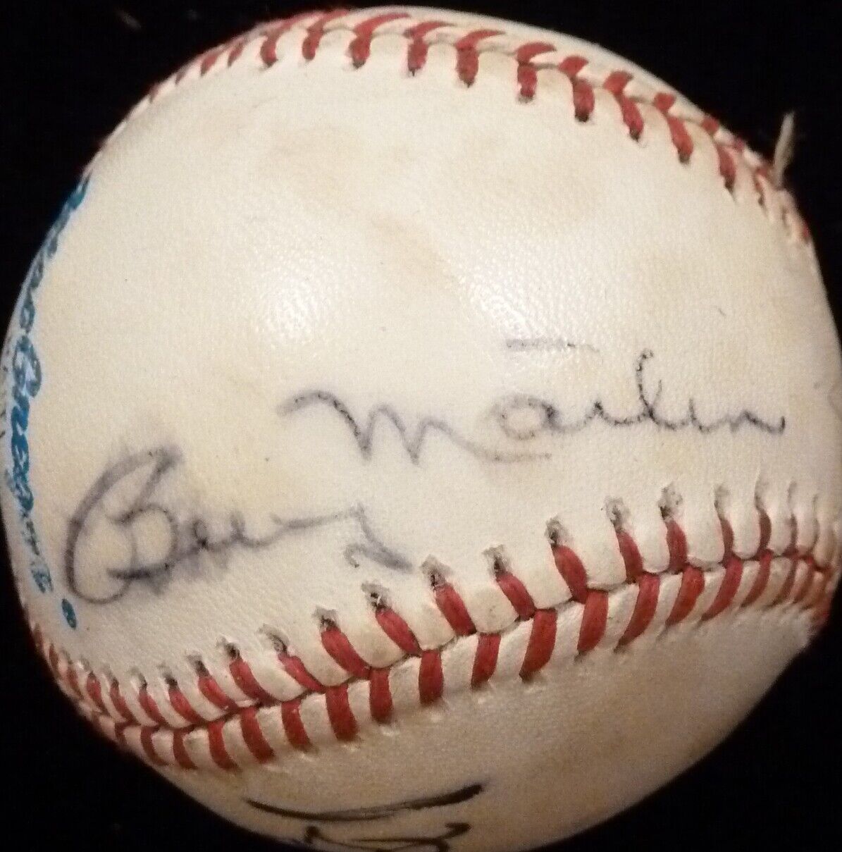 1948 Oakland Oaks Team Signed Baseball With Billy Martin & Ernie