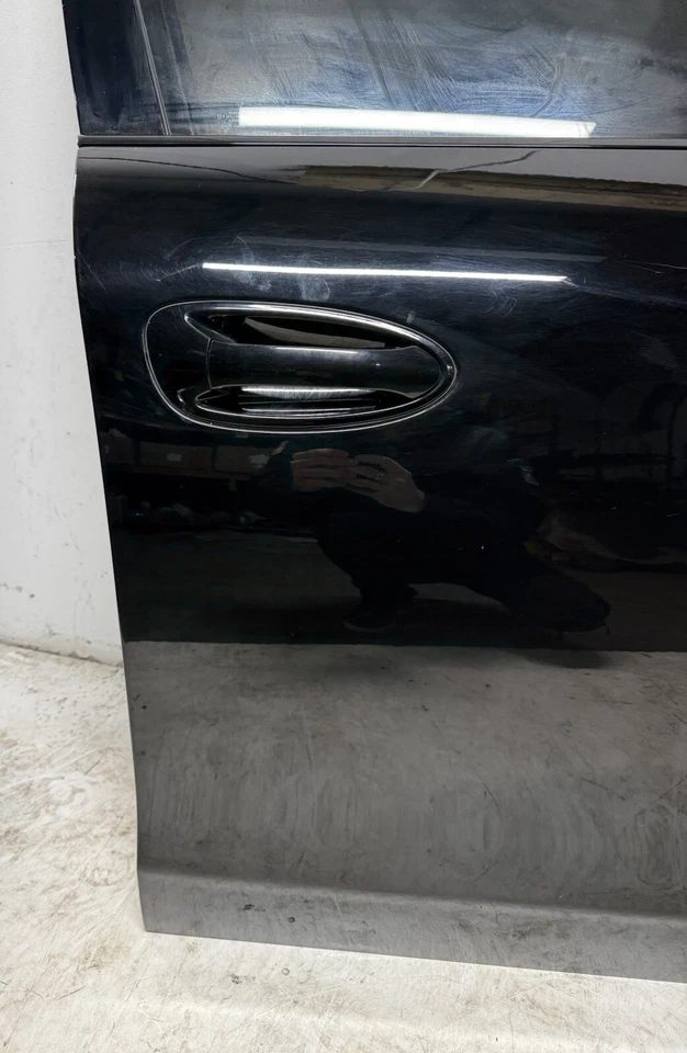 2010-2016 PORSCHE PANAMERA RIGHT FRONT PASSENGER DOOR COMPLETE BLACK NO DAMAGE - Image 4 of 4