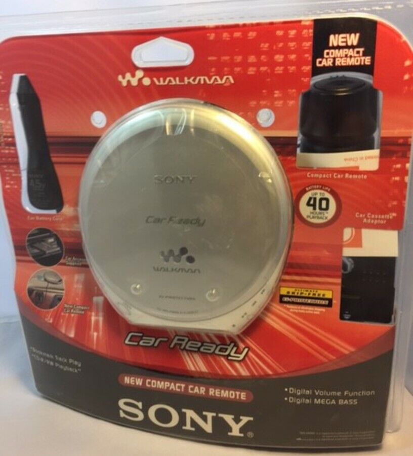 Sony DEJ368CK CD Walkman Portable CD Player with Car Kit (D Sony DEJ368CK CD Walkman Portable CD Player with Car Kit (D