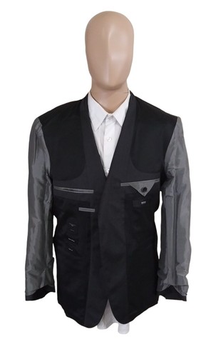 NEW Hugo Boss Trabaldo Togna 1840 Super 120 Two Piece Gray Wool Suit 40S 34X31.5 - Picture 6 of 18
