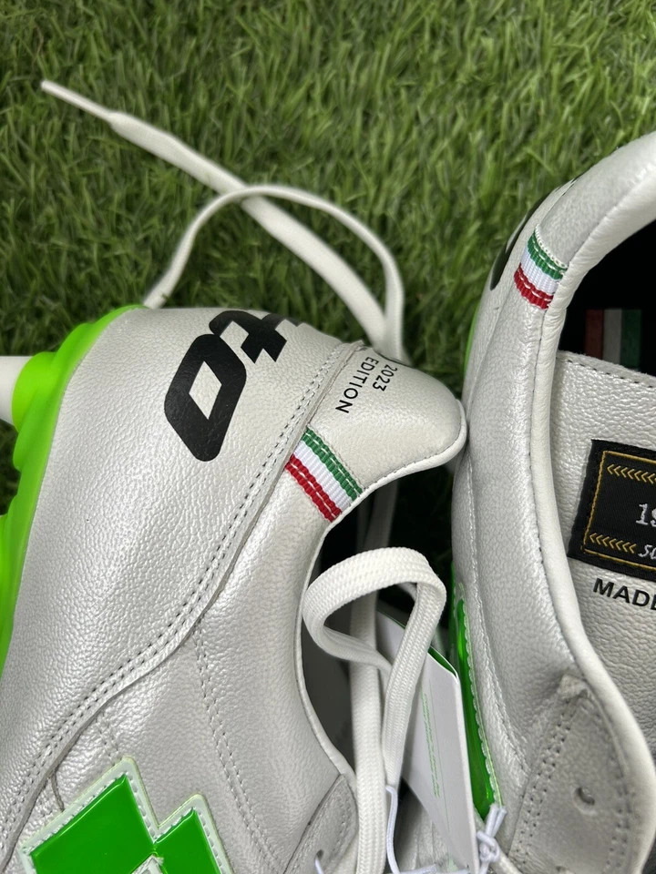 Lotto Stadio OG Icons 50 Years Anniversary Mens Leather Soccer Cleats Size 7 - Image 4 of 4