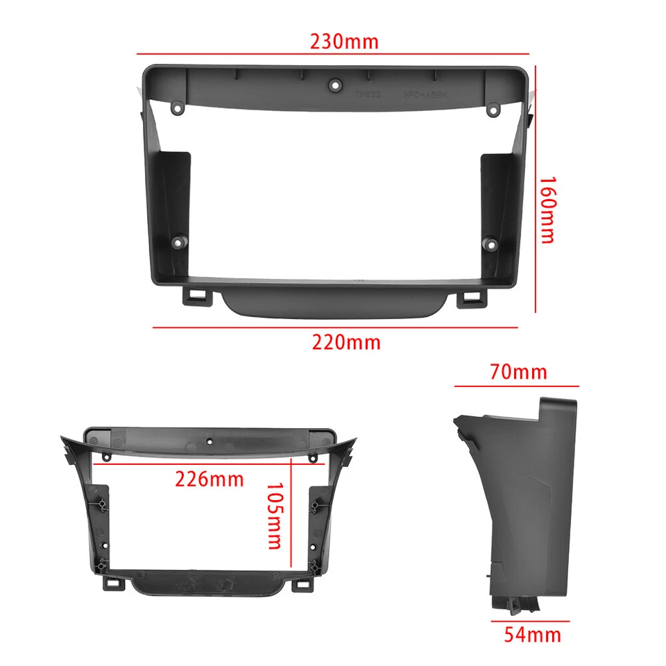 64GB Android 13 CarPlay Car Stereo Radio GPS NAVI For Hyundai Elantra GT +Camera Foto 4 de 4