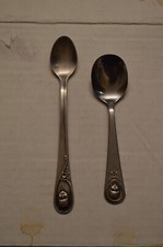 2 vintage oneida gerber wintrop baby spoons