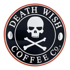 Death Wish Coffee Co. Sticker 3.5" New