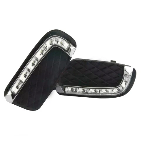 White LED DRL Daytime Running Lamps Fog Light For Benz Smart Fortwo 2008-2011 - Image 4 of 4