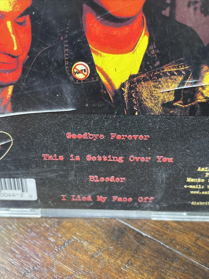 Alkaline Trio "I Lied My Face Off" EP 1999 Asian Man Records Rare Pop Punk Foto 3 de 4