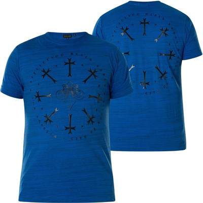 AFFLICTION T-Shirt Spiker Glory Blau T-Shirts