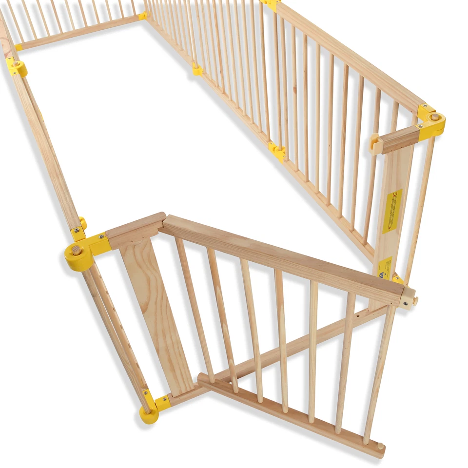 KIDUKU® Barrière de sécurité Parc bébé XXL Sécurité Enfant Protection 7,2 mètres - Photo 3/4