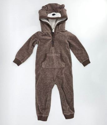 Carter's Jungen Jumpsuit Einteiler Overall Gefüttert in Gr. 86/92 (1,5-2 Jahre)