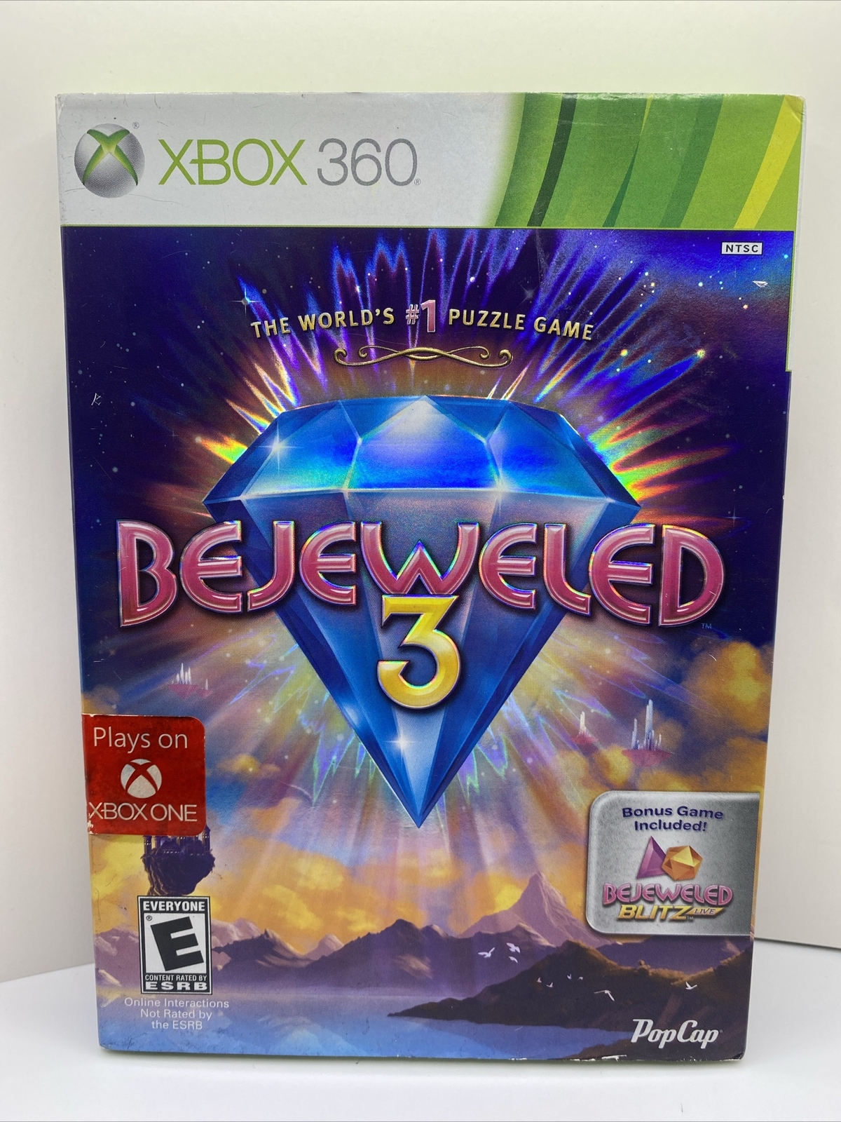Bejeweled 3 (Microsoft Xbox 360, 2011) - Complete In Box - TESTED AND ...