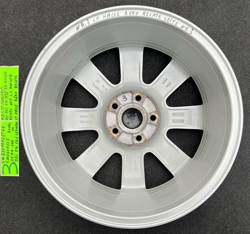Original VW Golf Cross 5 6 V VI BBS Alufelge 7x17 ET47 Felge 5M0601025 0544088 - Bild 16 von 20