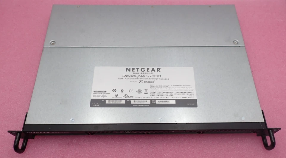 Netgear ReadyNAS 2100 4x 3.5" Bay Advanced Network Storage RNRX4410-100EUS - Image 3 of 4