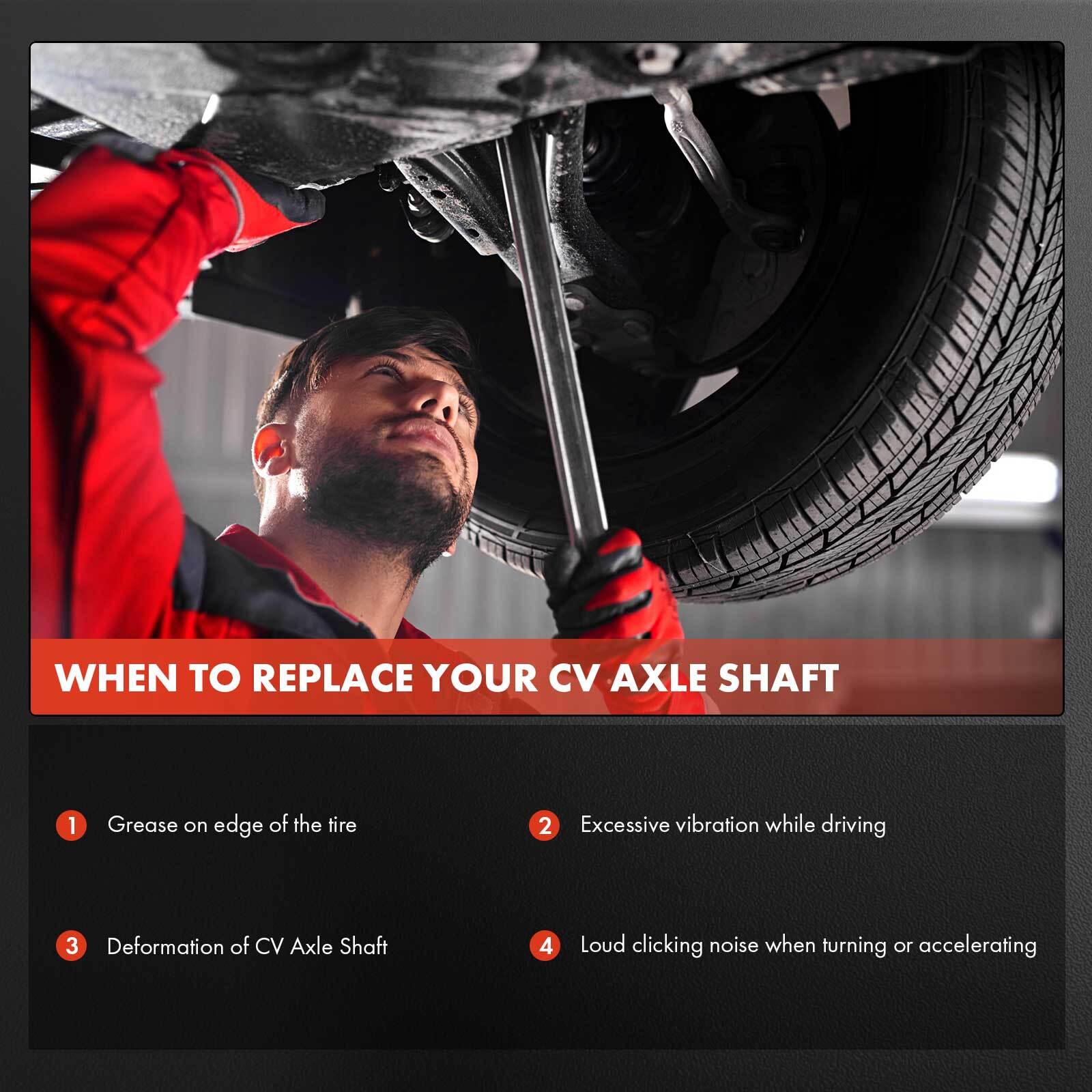 Rear LH / RH CV Axle Assembly for Mercedes-Benz GL350 GL450 GLE400 ML250 ML550