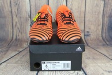 Adidas Nemeziz 17.4 Fxg J Soccer Cleats Pyro Storm Orange/Black S82460 SZ