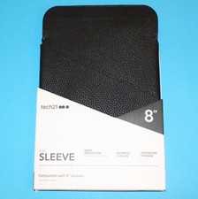 Image of TECH21 Evo Shock Resistant 8" Tablets Sleeve w/ Magnetic closure - Black