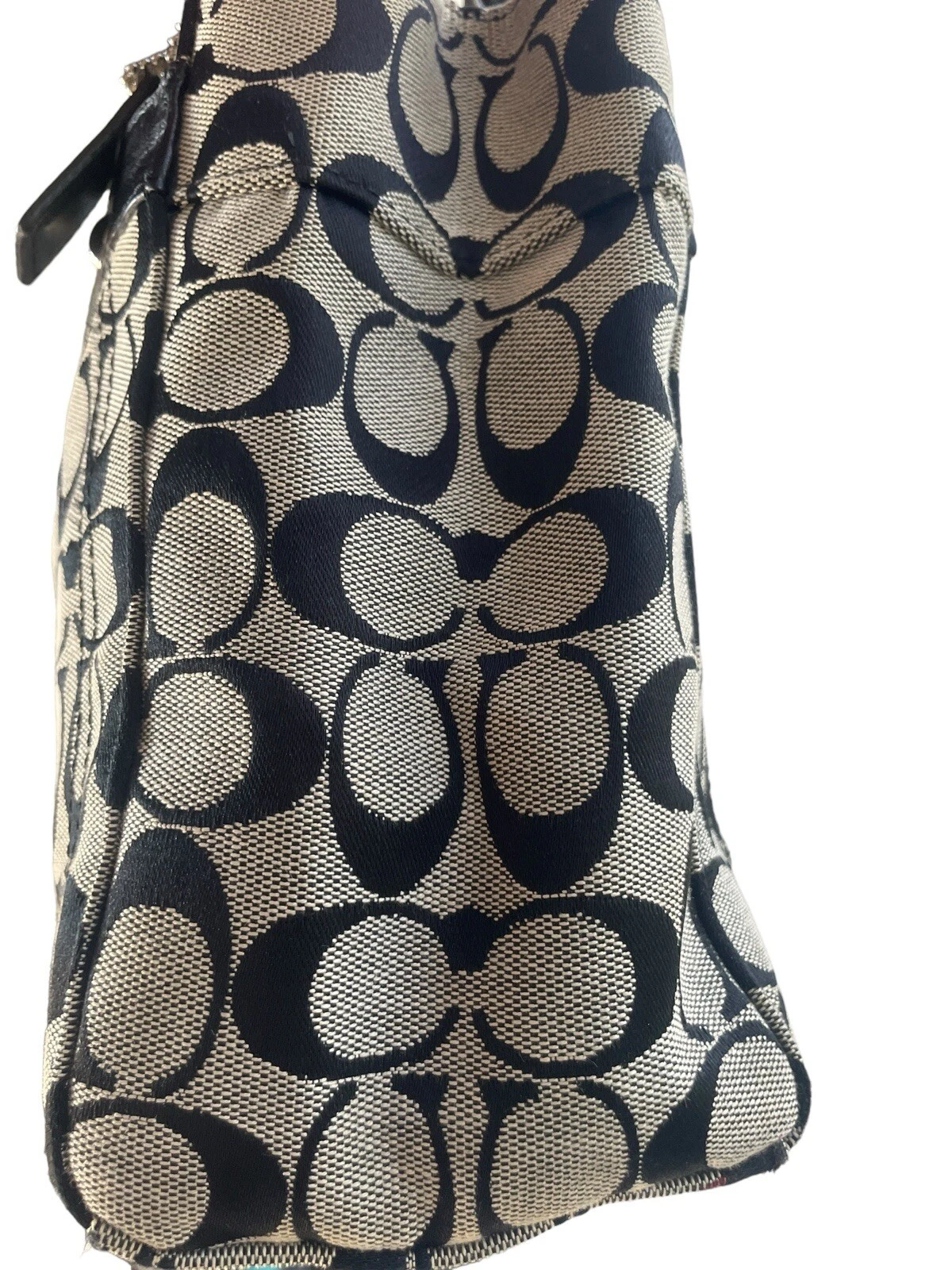 Borsa a tracolla firmata Coach Jacquard