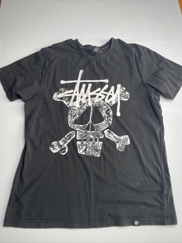 STUSSY TShirt cotton black