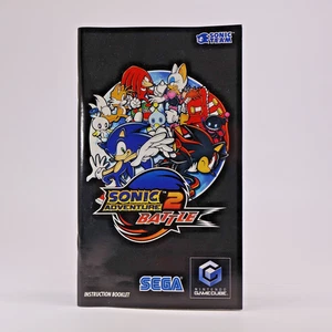 Sonic Adventure 2 Battle (GameCube) Manual Only - Auth Good Cond